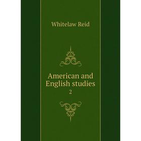 

Книга American and English studies 2