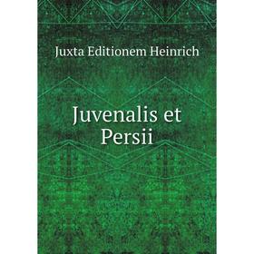 

Книга Juvenalis et Persii