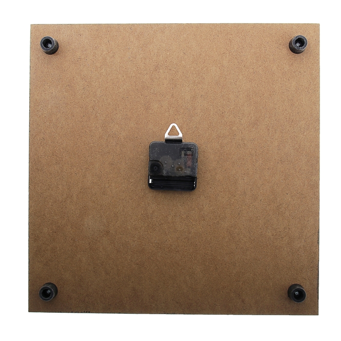 Часы настенные интерьерные стеклянные, рисунок "Красная клубника"