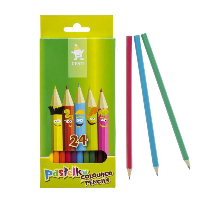 

Карандаши 24 цвета Koh-I-Noor 2144, Центы, европодвес