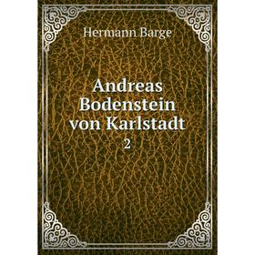 

Книга Andreas Bodenstein von Karlstadt 2