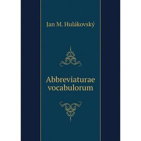 

Книга Abbreviaturae vocabulorum