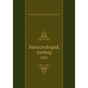 

Книга Meteorologisk Aarbog 1881