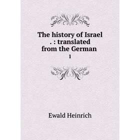 

Книга The history of Israel.: translated from the German 1