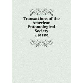 

Книга Transactions of the American Entomological Society v. 20 1893