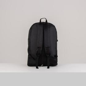 Рюкзак туристический, 21 л/25 л, отдел на молнии, 3 наружных кармана, с расширением, цвет чёрный/красный Ош