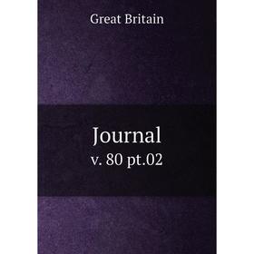 

Книга Journal v. 80 pt. 02