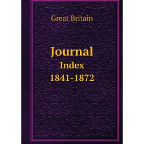 

Книга Journal Index 1841-1872