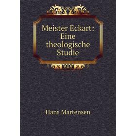 

Книга Meister Eckart: Eine theologische Studie