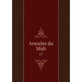 

Книга Annales du Midi 17