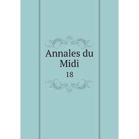 

Книга Annales du Midi 18