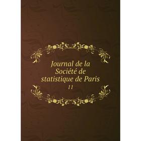 

Книга Journal de la Société de statistique de Paris11