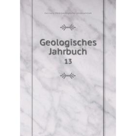 

Книга Geologisches Jahrbuch 13