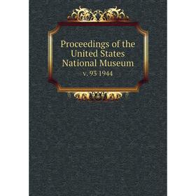 

Книга Proceedings of the United States National Museum v. 93 1944