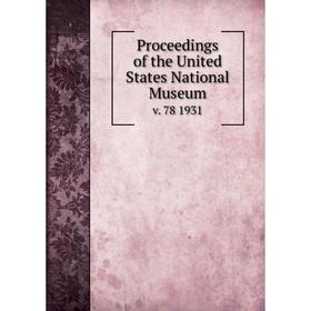 

Книга Proceedings of the United States National Museum v. 78 1931