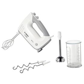 

Миксер Bosch MFQ36470, ручной, 450 Вт, 5 скоростей, 5 насадок, белый