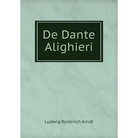 

Книга De Dante Alighieri