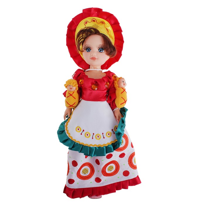 Кукла "Анастасия Дымковская Барыня" Luxury со звуковым устройством, 42 см