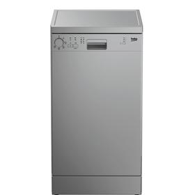 

Посудомоечная машина Beko DFS05012S, класс А, 10 комплектов, 5 программ, 45 см, серебристая