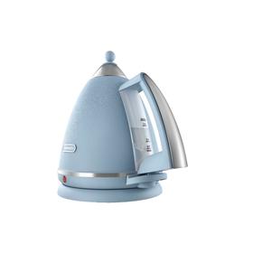 

Чайник DeLonghi KBX 2016 AZ, металл, 1.7 л, 2000 Вт, голубой