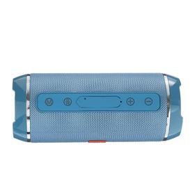 

УЦЕНКА Портативная колонка Accord SK1018BE, microSD/USB/FM, Bluetooth 5.0, 2х5 Вт, 1200 мАч, синяя 5