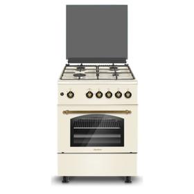 

Плита AVEX FG 601 Y, газовая, 4 конфорки, 63 л, 58 см, газ-контроль, бежевая