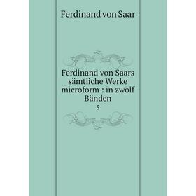 

Книга Ferdinand von Saars sдmtliche Werke microform: in zwцlf Bдnden