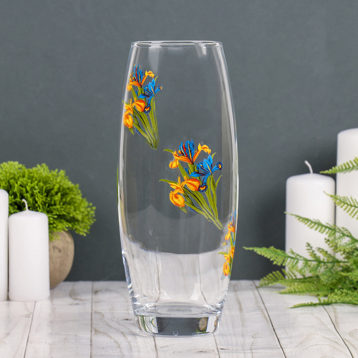 Ваза Flora "Ирис", микс