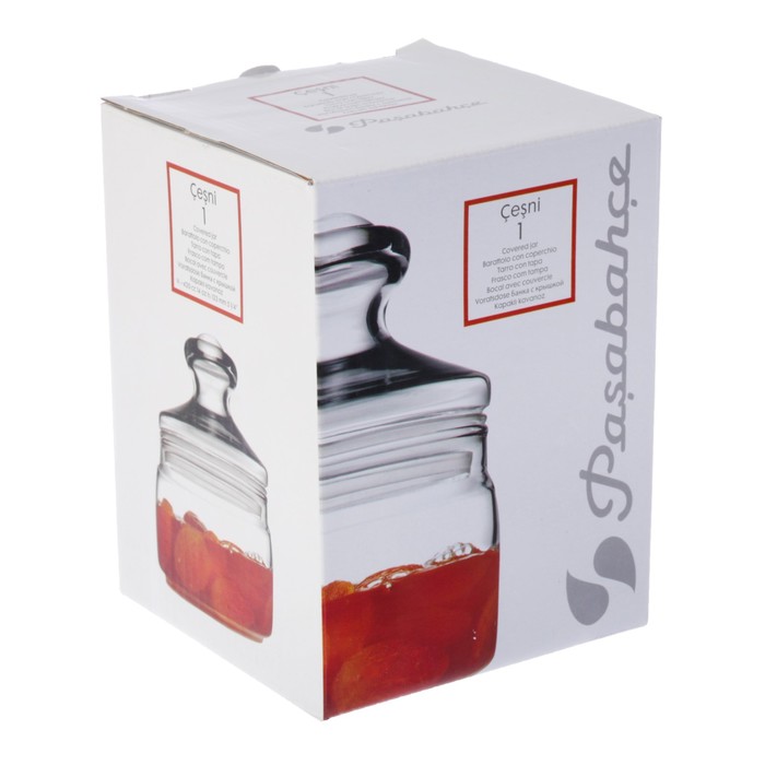 Банка для сыпучих 500 мл "Cesni. Абрикосовая ветка", c крышкой