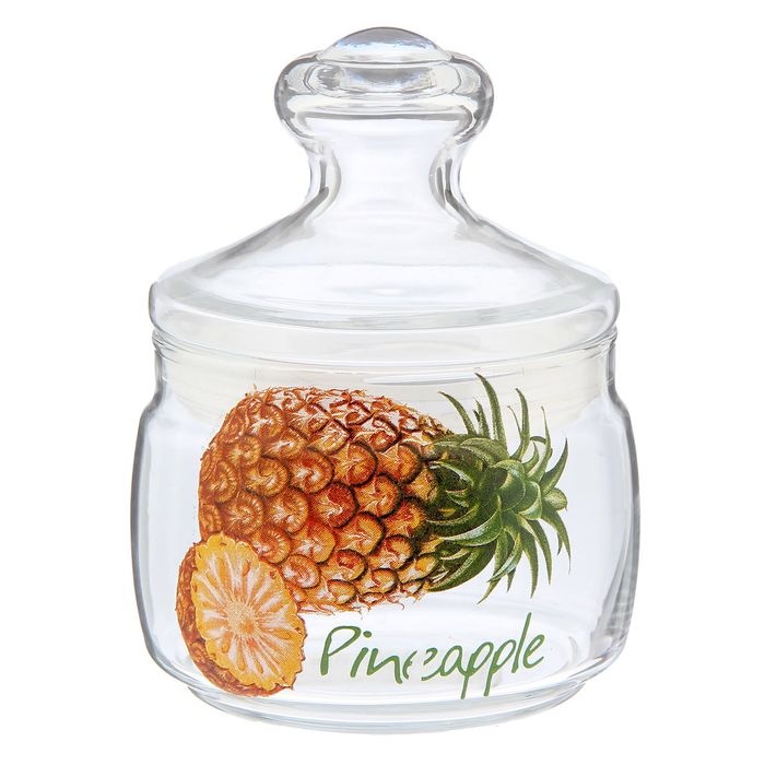 Банка для сыпучих 500 мл "Ассорти", крышка Cesni, рисунок МИКС