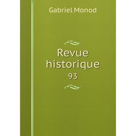 

Книга Revue historique