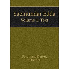 

Книга Saemundar Edda