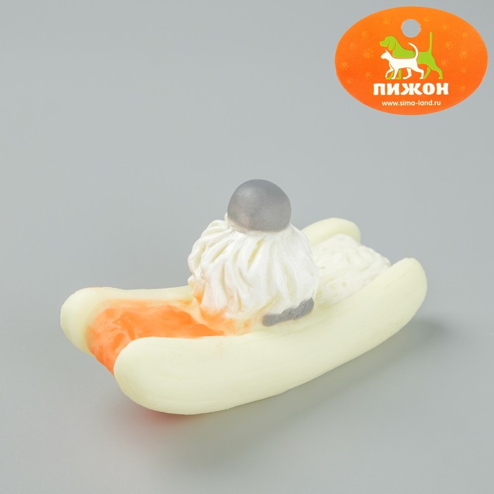 Игрушка пищащая "Бананасплит", 11,5 см