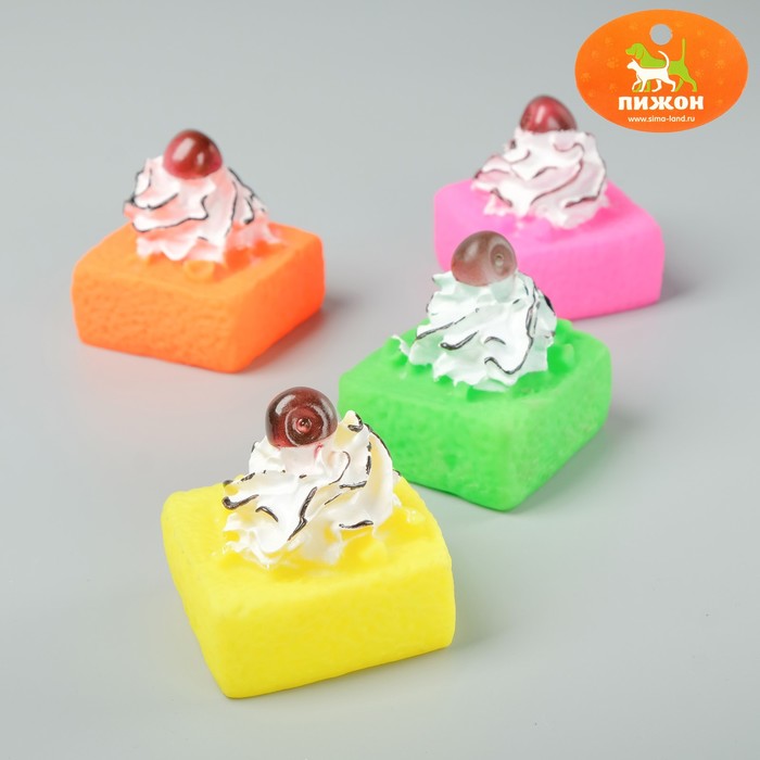 Игрушка пищащая "Брауниз", 7 см