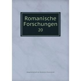 

Книга Romanische Forschungen