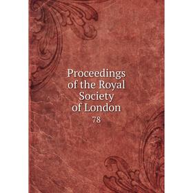 

Книга Proceedings of the Royal Society of London