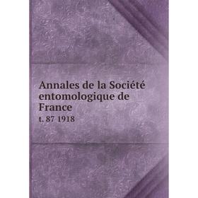 

Книга Annales de la Sociйtй entomologique de Francet