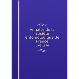 

Книга Annales de la Sociйtй entomologique de Francet