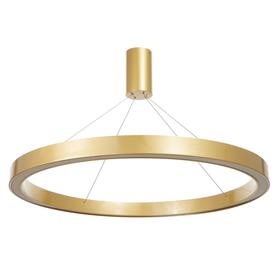 

УЦЕНКА Люстра с ПДУ "Бергамо" 80вт 3000-6000К LED золото d.80см