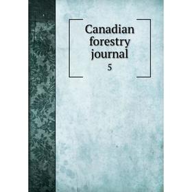 

Книга Canadian forestry journal5