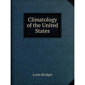 

Книга Climatology of the United States