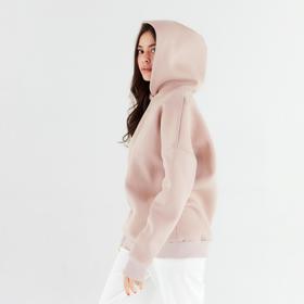 

Худи женское MINAKU: Casual Collection, цвет пудра, р-р 50-52