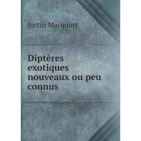 

Книга Diptères exotiques nouveaux ou peu connus