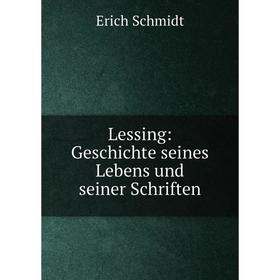 

Книга Lessing: Geschichte seines Lebens und seiner Schriften