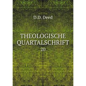 

Книга THEOLOGISCHE QUARTALSCHRIFT20