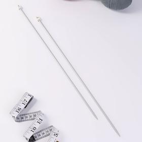 

Спицы для вязания, прямые, d = 4 мм, 40 см, 2 шт