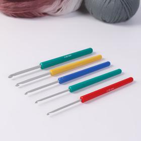 

Набор крючков для вязания, d = 2-4 мм, 14 см, 5 шт