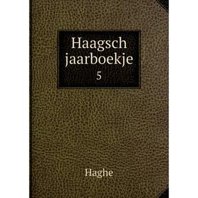 

Книга Haagsch jaarboekje 5