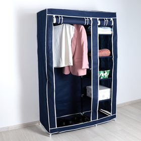 Шкаф для одежды, 108×43×172 см, цвет синий от Сима-ленд