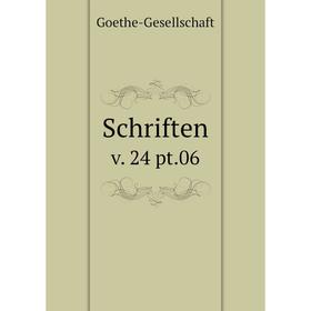 

Книга Schriften v. 24 pt.06